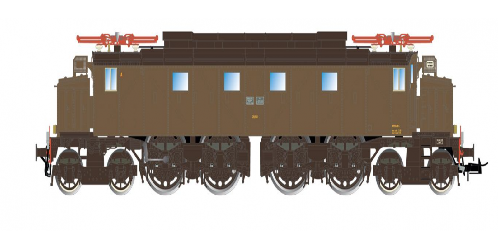 RI2901S  FS, Electric locomotive E428 1st series, ep. III - DCC Sound